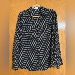 Express button down shirt. Size large, slim fit.